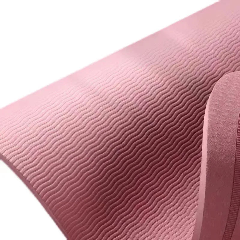 Anti - Noise Jump Rope Mat Tpe Non - Slip Exercise Yoga Mat Home Gym Shock Absorption Pad Portable Outdoor Fitness Accessories - HABITAT CHIC