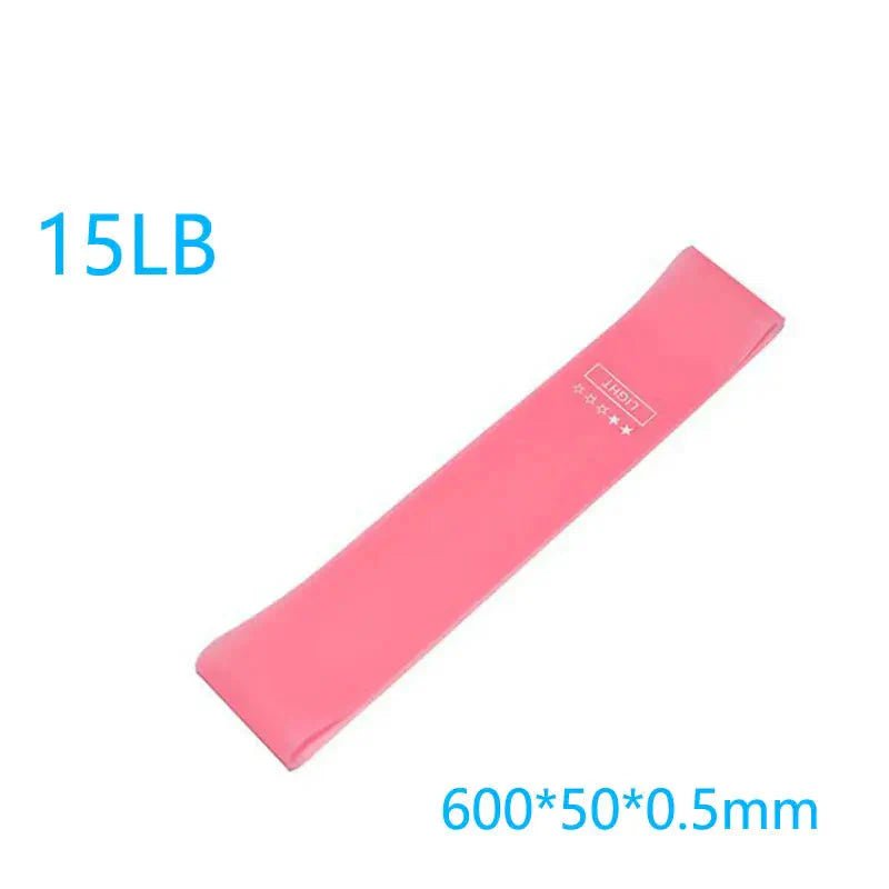 Elastic Resistance Bands Set for Yoga, Pilates, and Strength Training - 5 - Pack - HABITAT CHIC
