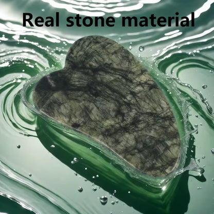 Gousha Resin Stone Gowoman Gua Sha Facial Stone Visage Roller for Face Gousha Stone Roller Gua Sha Tool Gouache Scraper