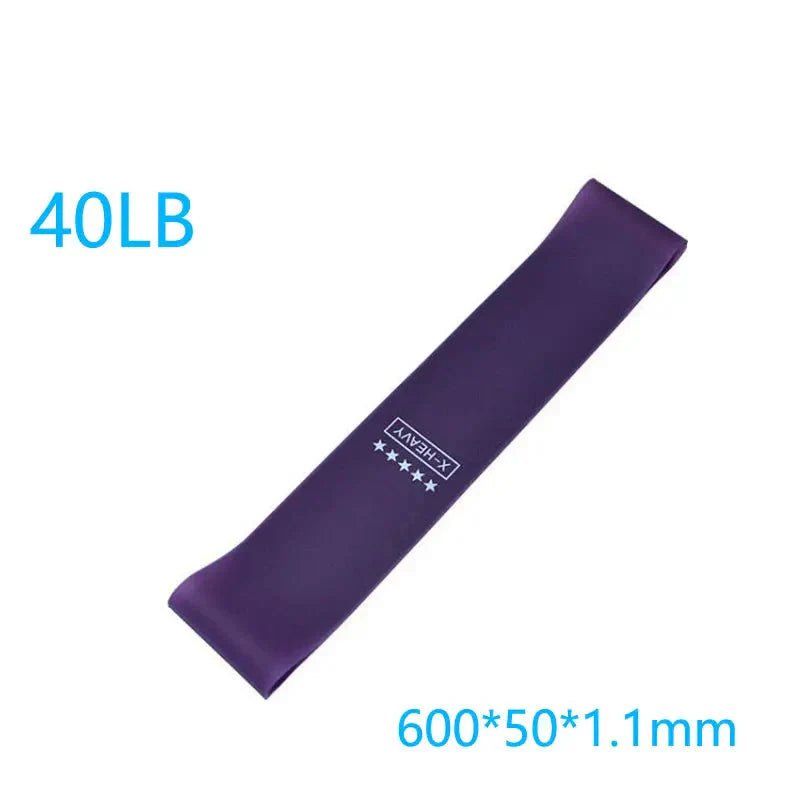 Elastic Resistance Bands Set for Yoga, Pilates, and Strength Training - 5 - Pack - HABITAT CHIC