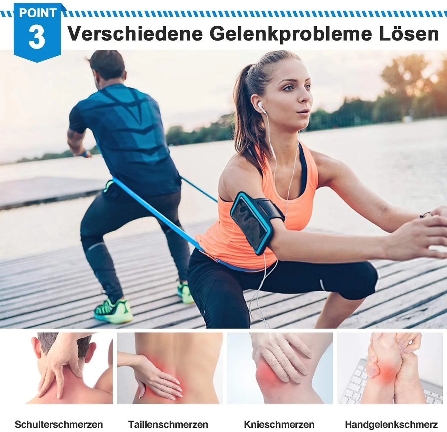 Elastic Fitness Bands 4Pcs Resistance Bands Elastic Fitness Tapes Yoga Pilates Crossfit Stretching Muscular Work Out Equipment - SPORT ET SANTÉ HUMAIN