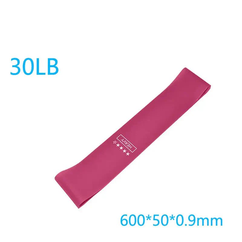 Elastic Resistance Bands Set for Yoga, Pilates, and Strength Training - 5 - Pack - HABITAT CHIC
