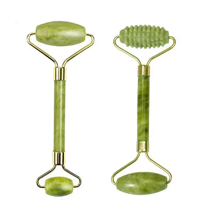Natural Stone Massage Face Jade Roller Gua Sha Massage Tool Set for SPA Body Visage Rouleau De Massage Rouleau Visage