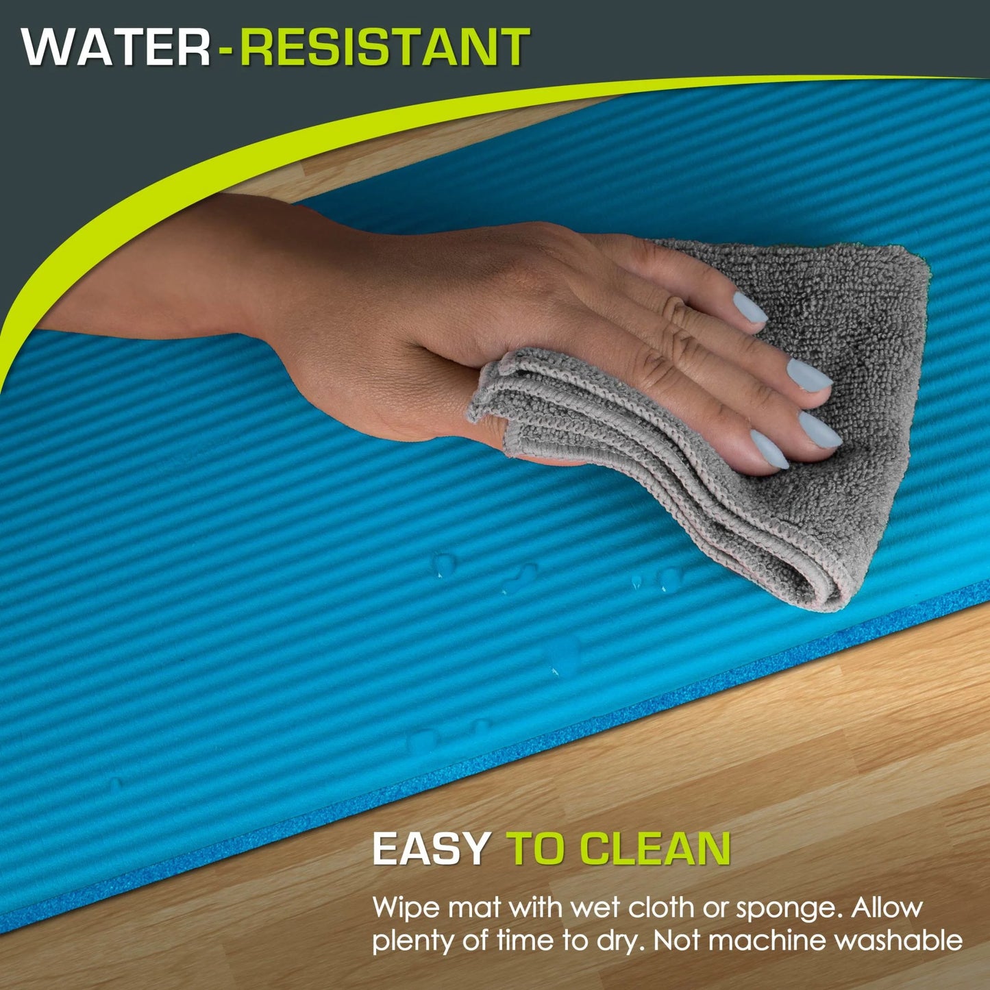 Yoga Knee Pad & Elbow Cushion 15Mm for Pain Free Joints - SPORT ET SANTÉ HUMAIN