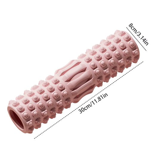 Gym Fitness Yoga Foam Roller Pilates Yoga Exercise Back Muscle Massage Roller Stretching Exercise Yoga Fitness Training Roller - SPORT ET SANTÉ HUMAIN