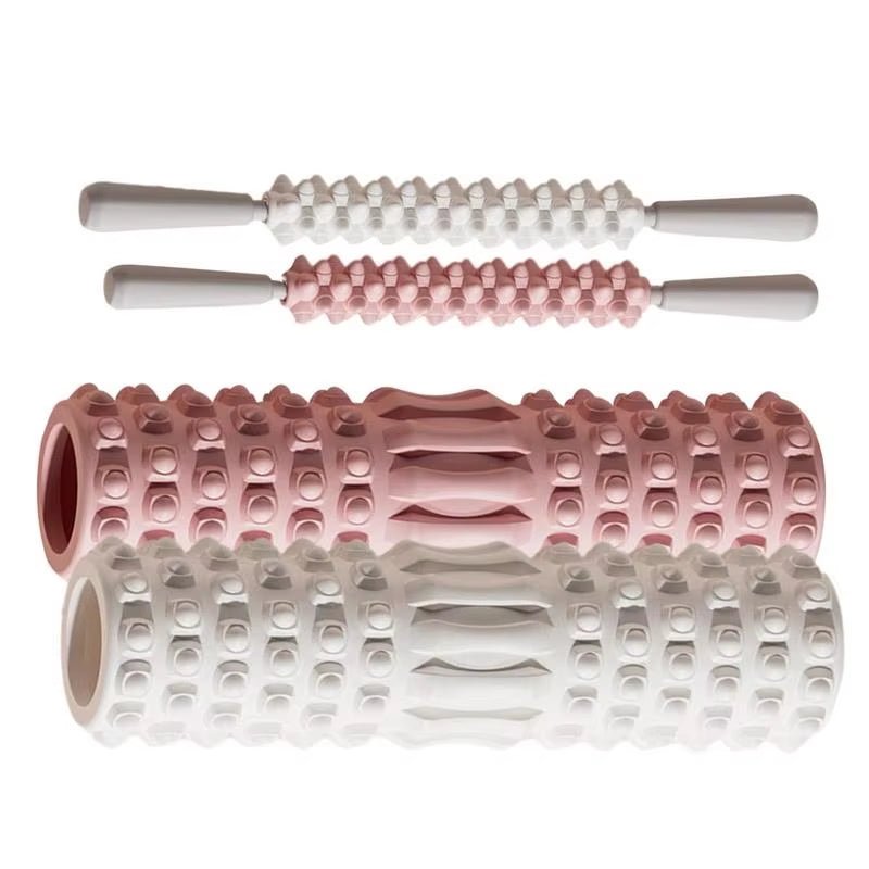 Gym Fitness Yoga Foam Roller Pilates Yoga Exercise Back Muscle Massage Roller Stretching Exercise Yoga Fitness Training Roller - SPORT ET SANTÉ HUMAIN