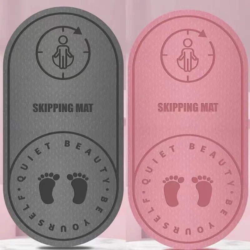 Anti - Noise Jump Rope Mat Tpe Non - Slip Exercise Yoga Mat Home Gym Shock Absorption Pad Portable Outdoor Fitness Accessories - HABITAT CHIC