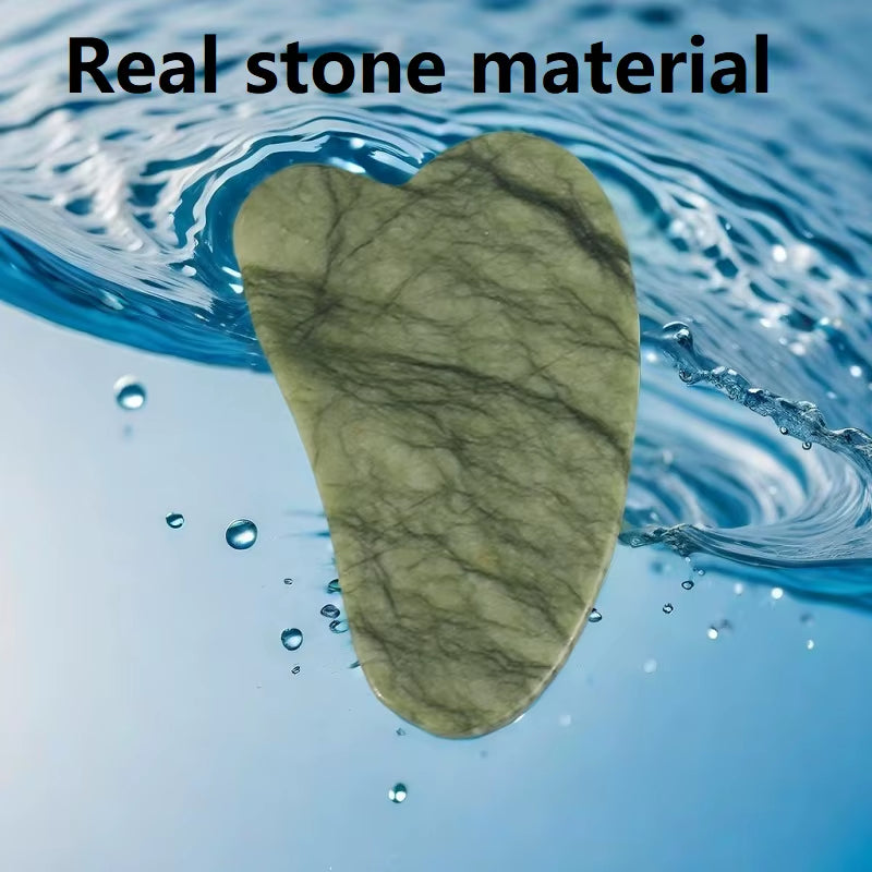Gousha Resin Stone Gowoman Gua Sha Facial Stone Visage Roller for Face Gousha Stone Roller Gua Sha Tool Gouache Scraper