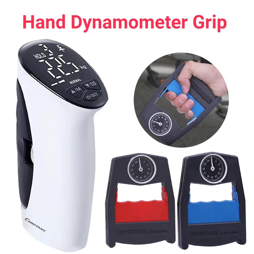 Hand Dynamometer Grip Strength Tester Grip Strengthener Hand Exerciser Meter for Grip Strength Testing and Training - SPORT ET SANTÉ HUMAIN