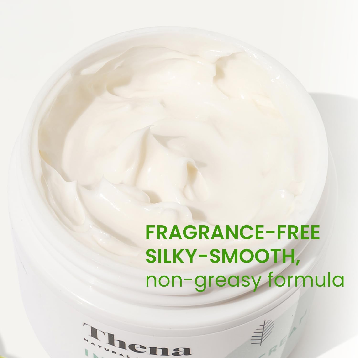 Organic Hydrating & Restorative Face Cream, Fragrance-Free Facial Moisturizer Lotion for Dry, Sensitive Skin with Colloidal Oatmeal, Barrier Repair Ceramides and Anti-Aging Peptides, Travel Size